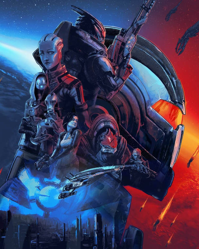 Cover artwork for Mass Effect Legendary Edition